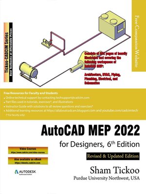 cover image of AutoCAD MEP 2022 for Designers
